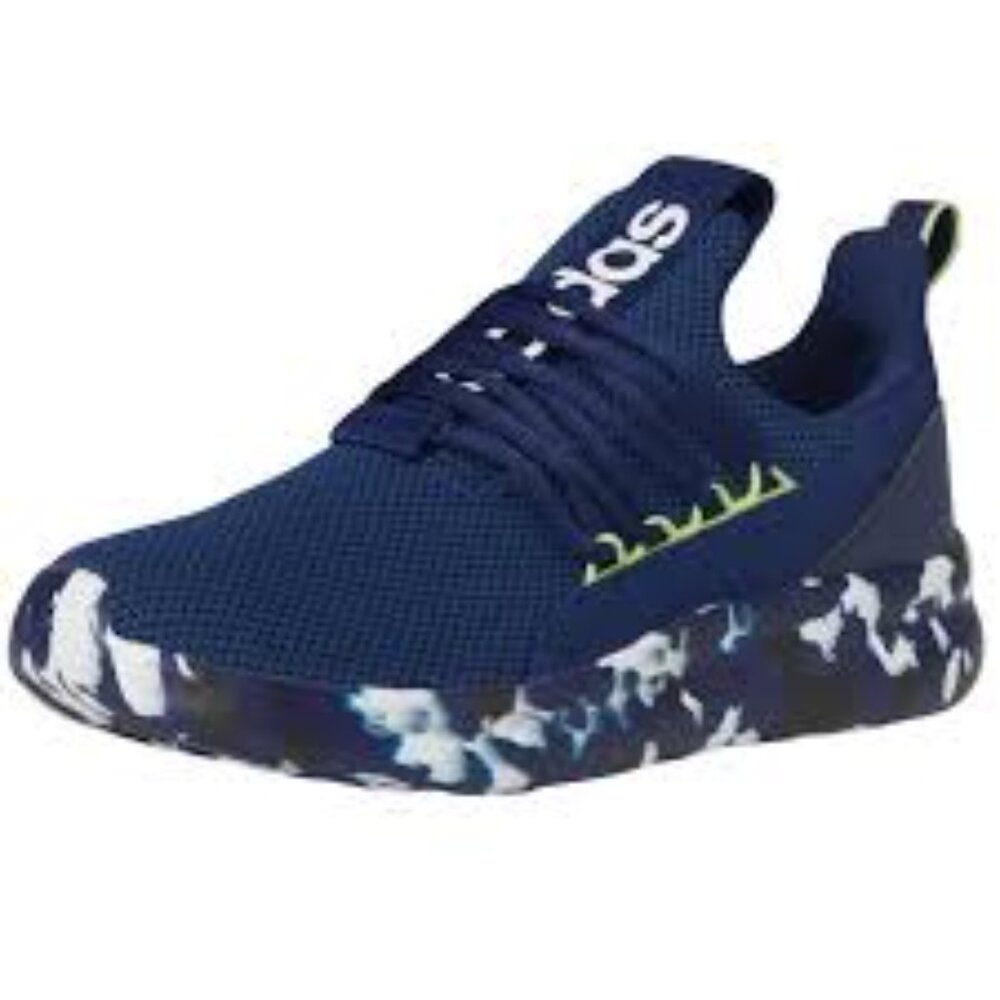 Adidas Running Shoes Lite Racer Adapt 7.0 K Blue Camo JS4347 Sneakers Unisex NEW